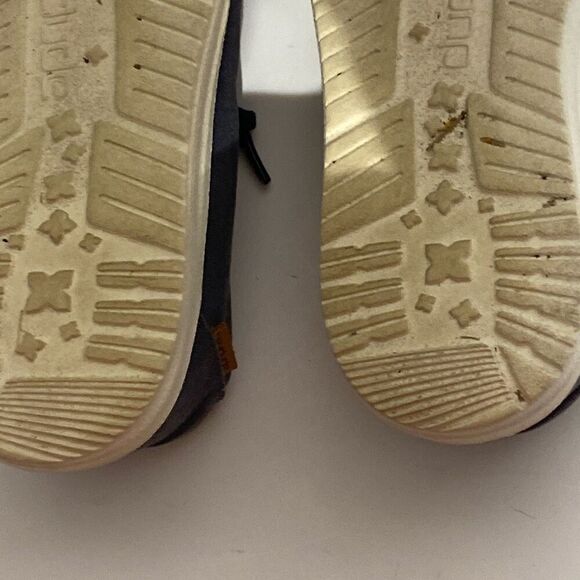 Hey Dude Women's Navy White Chambray Lightweight Slip On Wendy Loafers Size 7 - Picture 10 of 13